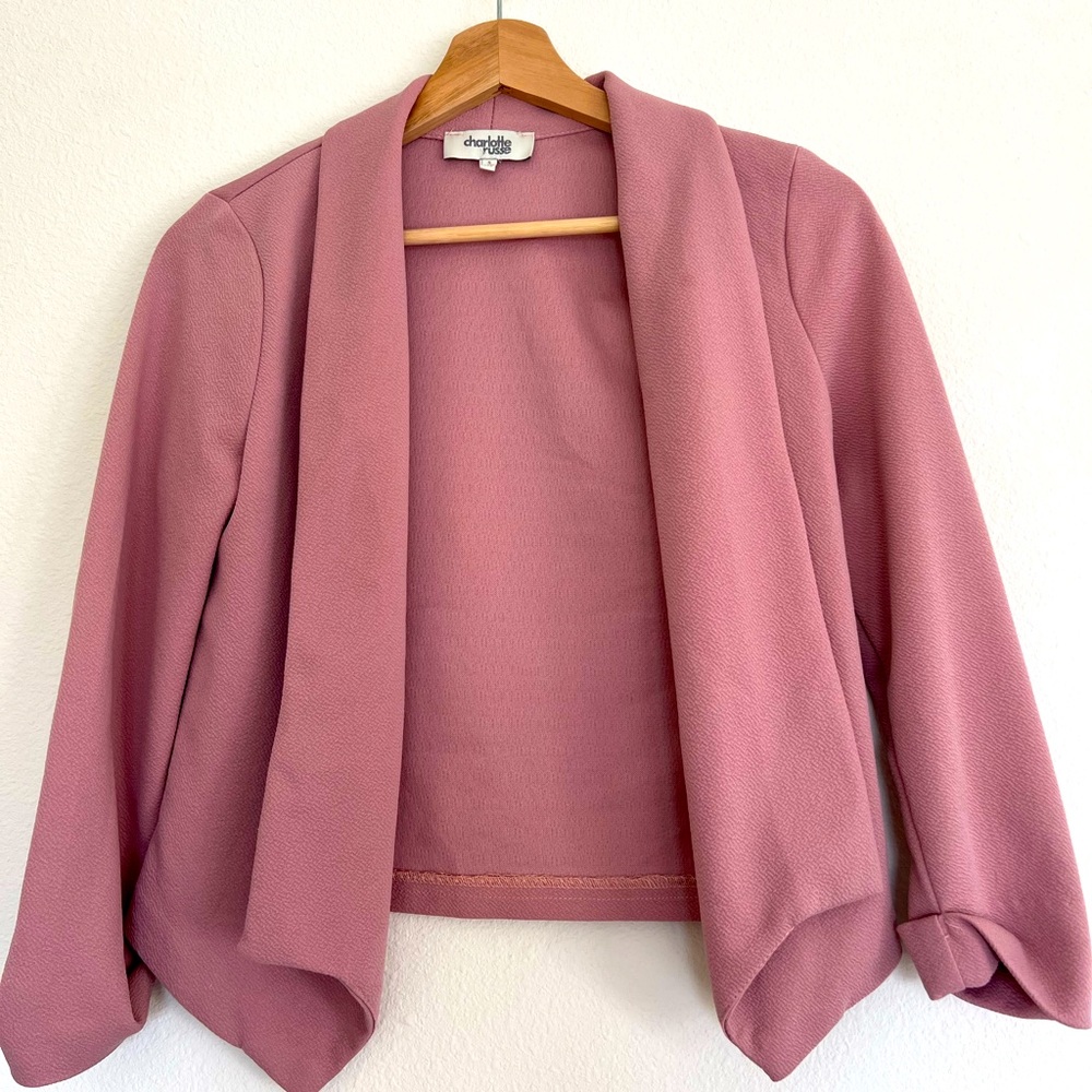 Nude Blazer Jacket office or chic attire 💓💞💕💗